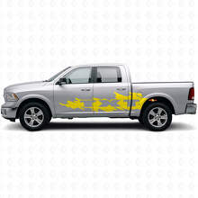 Spatbord Spatstijl Letters Zij Vinyl Decal Kit voor Dodge Ram_6
