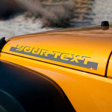 Lettering Stip Motorkap Zijkant Vinyl Sticker Decal voor Jeep Wrangler Rubicon Sahara_2