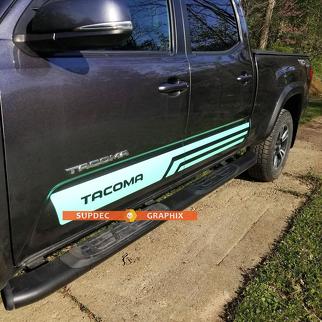 2x TRD Angel Decal Sticker Graphic Side Bed Stripe Body Kit voor Toyota Tacoma Racing 1
