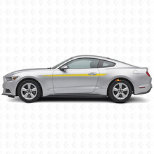 Accent Outline Strepen Zij Vinyl Decal Sticker voor Ford Mustang 2015-2020_5