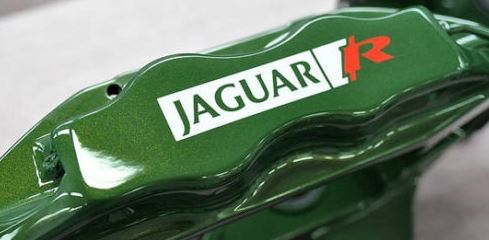 Set van 6x Jaguar R Remklauw Decal Sticker Past fits F Type R Type XKR XE XF XJ

