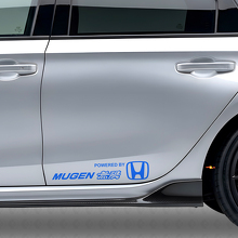 Powered by Mugen Zijkant Vinyl Decal Set voor Honda Auto's_2