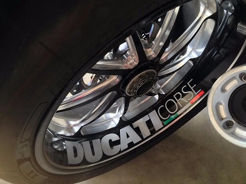 Ducati Corse Velgrandecals voor Ducati 17 Inch