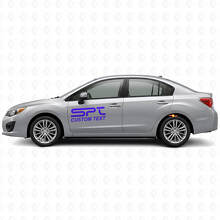 Custom zijvinylstickers in performance-stijl voor Subaru-voertuigen_2