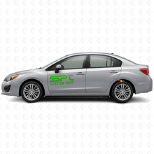 SPT-stijl aangepaste zijvinylstickers voor Subaru_3