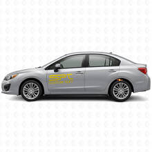 Custom zijvinylstickers in performance-stijl voor Subaru-voertuigen_5