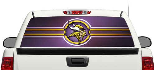 Minnesota Vikings NFL achterruit sticker sticker pick-up truck SUV auto 3