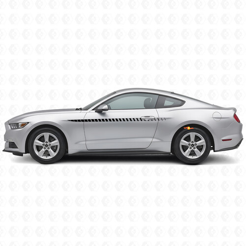 Racing strepen zij vinyl decal kit voor Musclecar Musclecarmodel 2015-2020