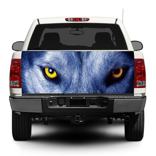 Wolf Eyes Hunter achterklep sticker sticker wrap pick-up truck SUV auto