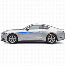 Rallystijl Strepen Zij Vinyl Decal Kit voor Musclecar Musclecarmodel 2015-2020_2