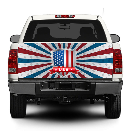 Amerikaanse vlag USA achterklep sticker sticker wrap pick-up truck SUV auto