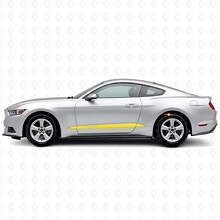 Customstrepen lagere zijstickerset voor Musclecar Musclecarmodel 2015-2020_5