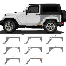 Aangepaste vinylstickerset voor achterste zijpaneel voor Jeep Wrangler JK_2
