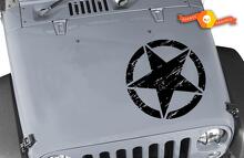 JEEP Sticker Sticker Motorkap graphics 07-16 Wrangler Rubicon JK Rockit 2