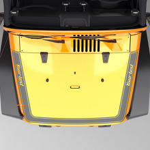 Perimeter Motorkap Streep Vinyl Decal Sticker voor Jeep Wrangler Rubicon 2