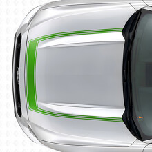 Accent Contourstreep Motorkap Vinyl Sticker voor Musclecar Musclecarmodel 2015-2020_3