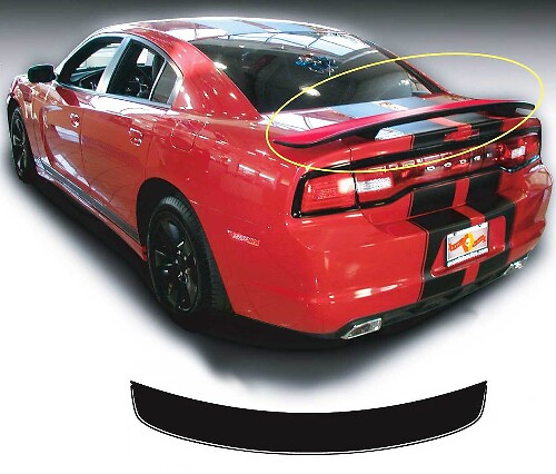 Achterspoiler vinylsticker voor Dodge Charger 2011-2014
