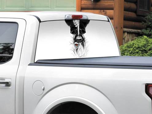 Anime Ken Kaneki Tokyo Ghoul Achterruit Decal Sticker Pick-up Truck SUV Auto elke maat