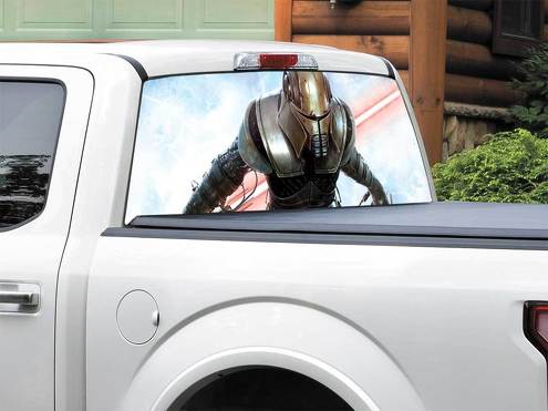 Lightsaber Sith Star Wars achterruit sticker sticker pick-up truck SUV auto elke maat