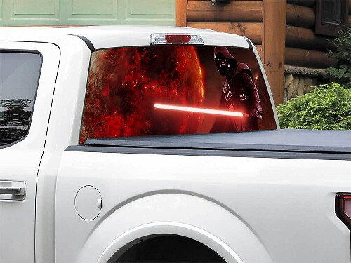 Darth Vader Achterruit Vinyl Sticker voor Pick-up Truck SUV