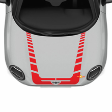 Hood Racing Stripes Decal Sticker voor Mini Cooper
 3