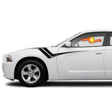 Z Hash zijgraphics vinyl decal kit voor Dodge Charger 2011-2014_2