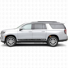 Topografische band deur- & dorpelvinylstrepen voor Chevrolet Suburban T1XX 2021-2024_2