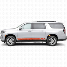 Topografische band deur- & dorpelvinylstrepen voor Chevrolet Suburban T1XX 2021-2024_4