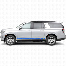Topografische band deur- & dorpelvinylstrepen voor Chevrolet Suburban T1XX 2021-2024_5