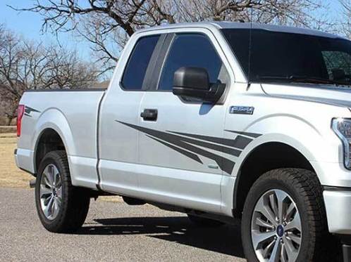 Ford F150 striping side Vinyl Graphics stickers stickers kit past op modellen 2015-2018