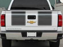 Chevy Silverado Rally Racing motorkap en achterklep Grafische stickers stickers past op modellen 2013-2015 2