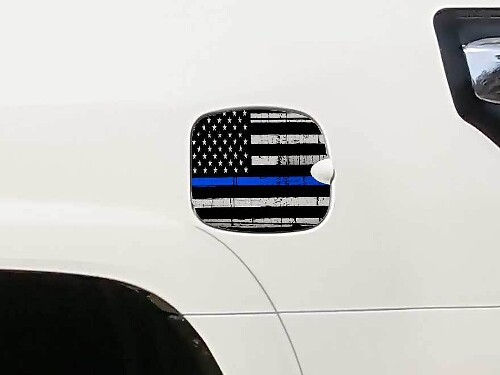 Toyota 4Runner TRD 4X4 bed Gasdop Brandstof Amerikaanse vlag blauwe lijn Grafische stickers stickers past op modellen 2010-2017