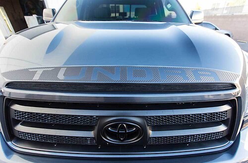 Toyota Tundra Grill TRD 4X4 Grafische stickers stickers voor modellen 2007-2013