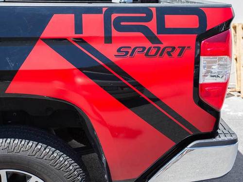 Toyota Tundra Sport TRD 4X4 Fender Grafische stickers stickers past op modellen 2014-2017