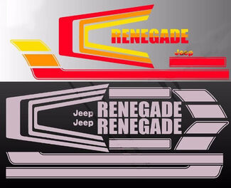1976 - 1984 Jeep Renegade CJ5 CJ7-stickers, afbeeldingen
