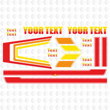 Custom Vintage Stijl Motorkap- en Zijstrepen Decal Kit voor Jeep CJ5 CJ7 1976-1984_2