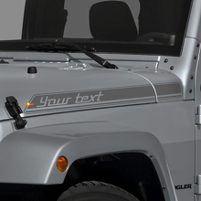 Lettering Strepen Zijkap Vinyl Sticker Decal Voor Jeep Renegade 2
