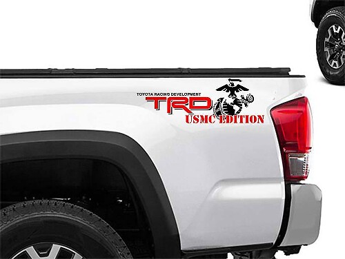 Toyota Racing Development TRD USMC editie 4X4 bedzijde Marines Grafische stickers stickers 2