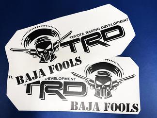 Toyota Racing Development TRD BAJA FOOLS Punisher editie 4X4 bedzijde Grafische stickers stickers