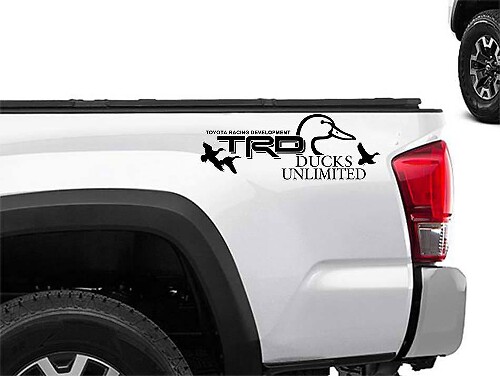 Toyota Racing Development TRD Ducks onbeperkte editie 4X4 bedzijde Grafische stickers stickers