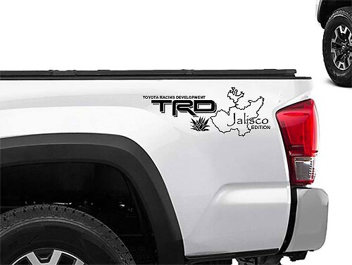 Toyota Racing Development TRD Jalisco editie Mexico 4X4 bedzijde Grafische stickers stickers 2