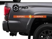 Toyota Racing Development TRD Mad MAX editie 4X4 bedzijde Grafische stickers stickers 2 2