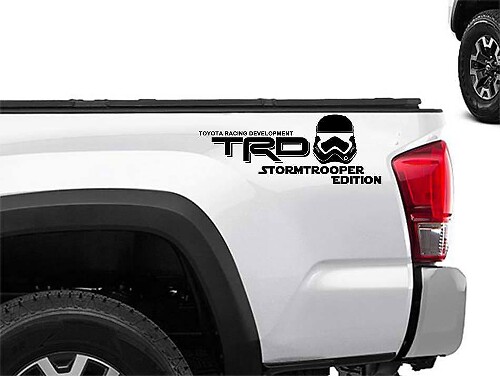 Toyota Racing Development TRD stormtrooper editie 4X4 bedzijde Grafische stickers stickers 2