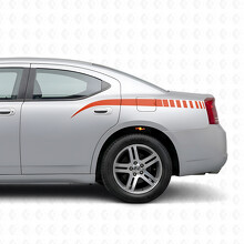 Stinger Stijl Strobokstrepen Zij Vinyl Decal Sticker voor Dodge Charger 2006-2010_4