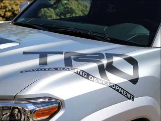 Toyota Racing Development TRD motorkap grote grafische stickers stickers 2