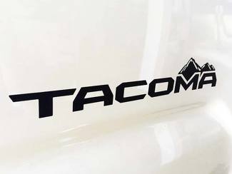 Toyota Tacoma bergen bedzijde Grafische stickers stickers 2
