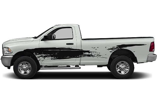 Modderspats Zijsticker Vinyl Decal voor Toyota Tundra