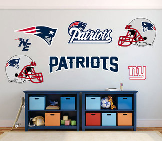 New England Patriots National Football League (NFL) fan muur voertuig notebook etc stickers stickers