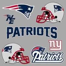 New England Patriots National Football League (NFL) fan muur voertuig notebook etc stickers stickers 2