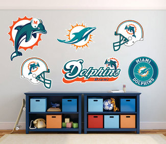 Miami Dolphins National Football League (NFL) fan wall voertuig notebook etc stickers stickers